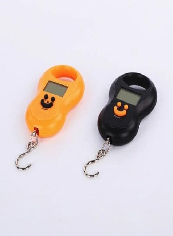 Astound Digital Portable Fishing Hanging Small Pocket Smile Face Scale 50kg - Image 1